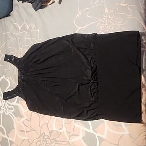 B Darlin Black Sequin Mini Dress